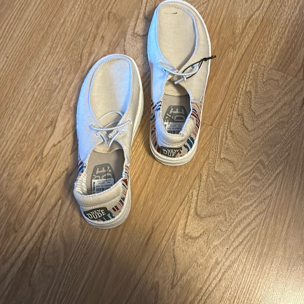 Kids' Cream Casual Shoes